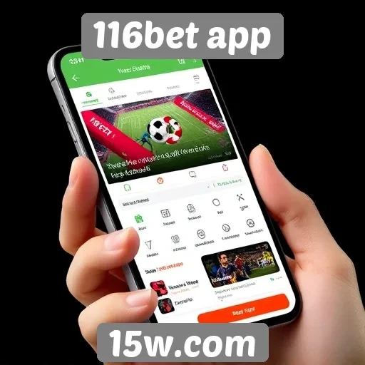 Avaliação da interface do 116bet app